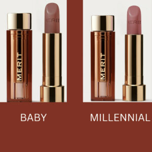 Merit Baby and Millennial Lipstick3
